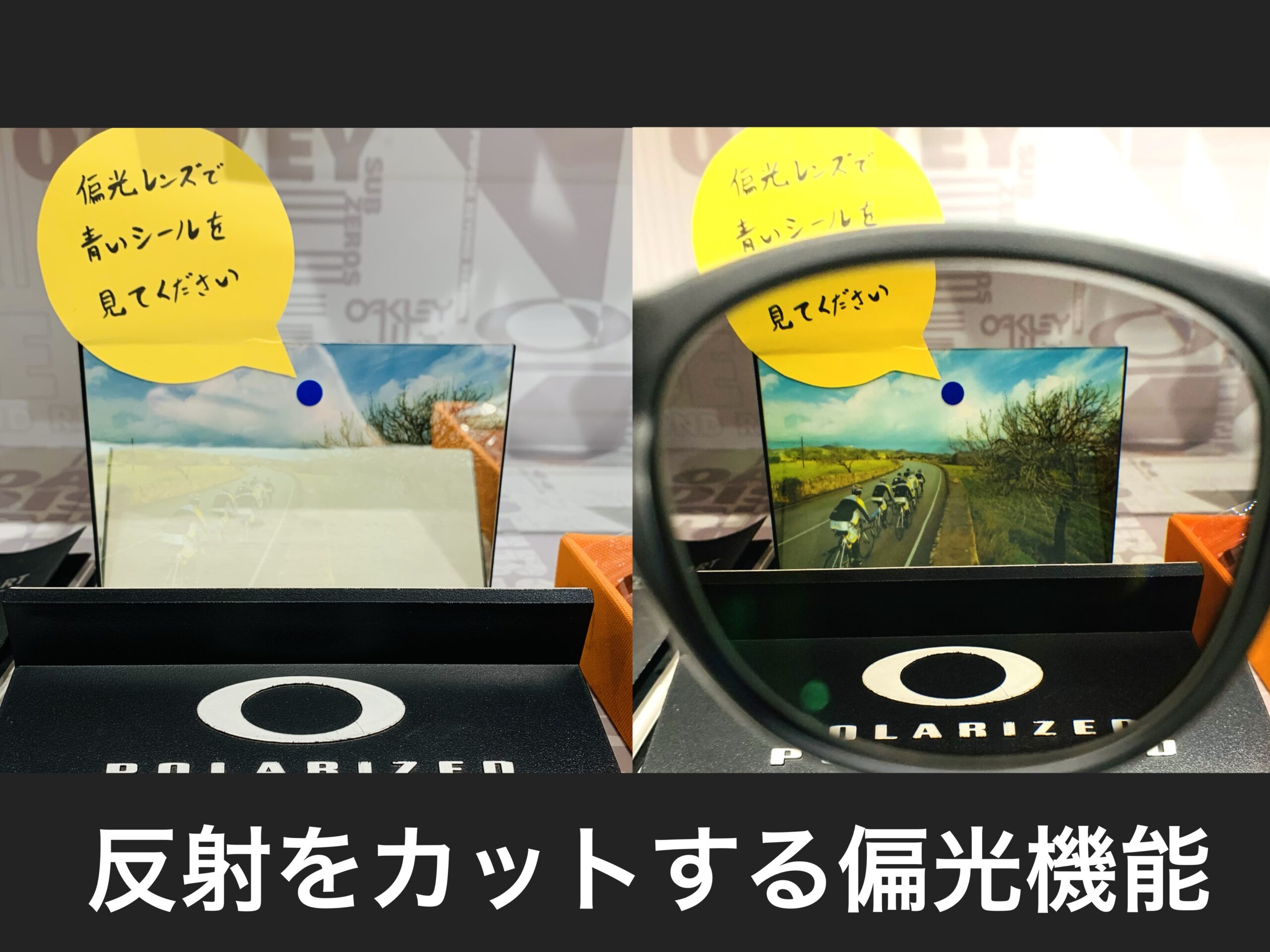 運転用度付き偏光サングラス/OAKLEY/LATCH – 名古屋栄のスポーツ